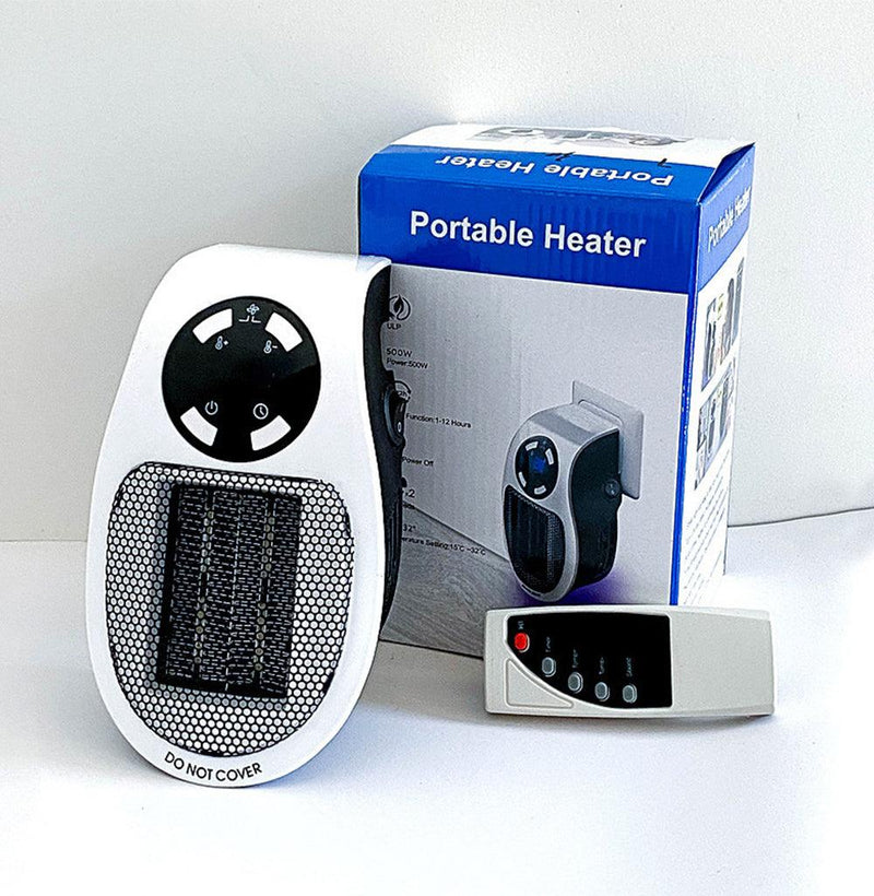 Aquecedor Portátil Elétrico 500W - Abba Shop